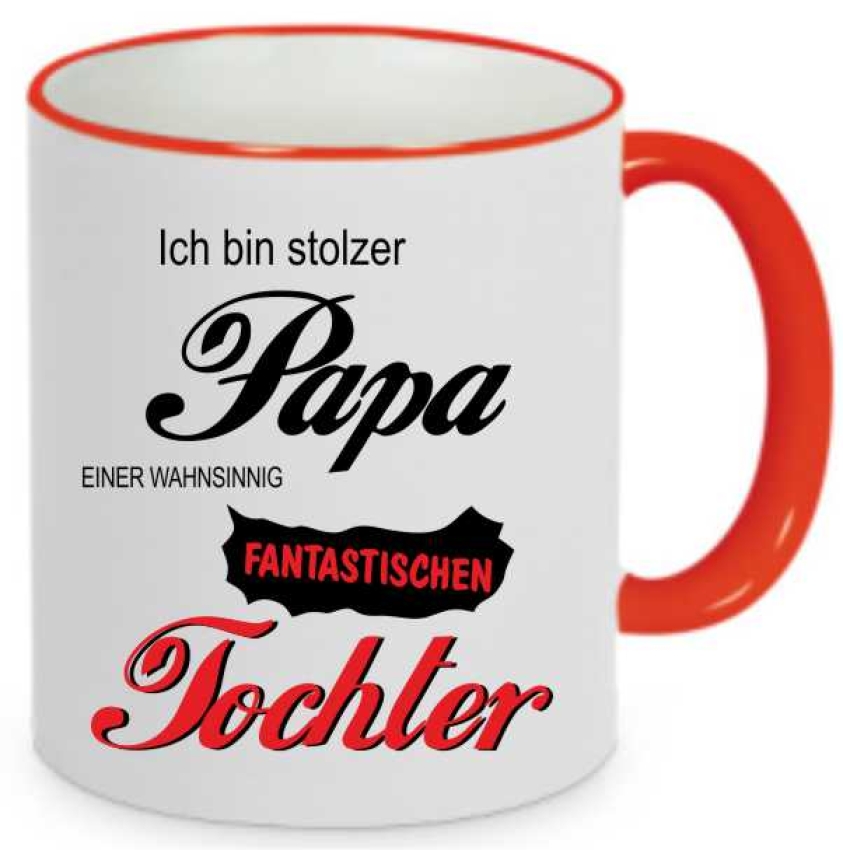 Stolzer Papa einer fantastischen Tochter