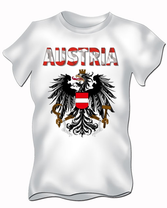 T-Shirt Austria Wappen