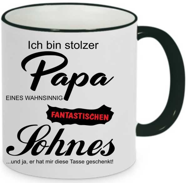 Stolzer Papa eines fantastischen Sohnes
