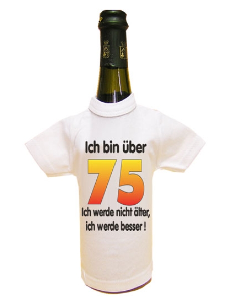 Ich bin über 75
