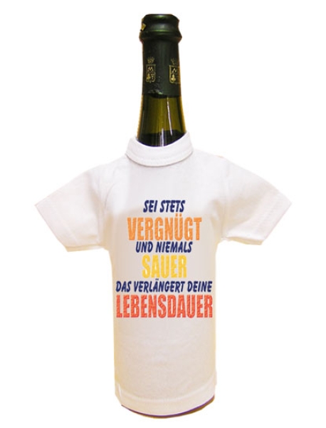 Sie stets vergnügt uns niemals sauer