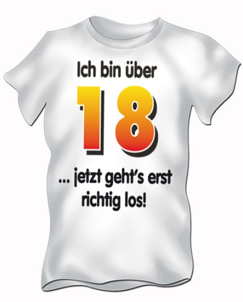 Ich bin über 18