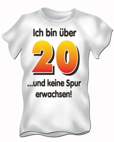 Ich bin über 20