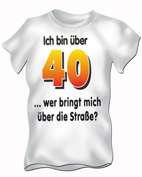 Ich bin über 40