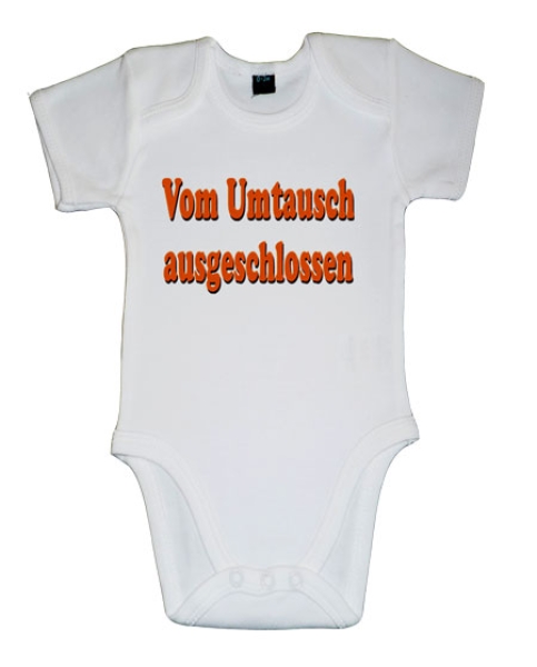 Vom Umtausch ausgeschlossen