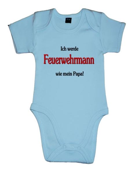 Ich werde Feuerwehrmann, wie mein Papa