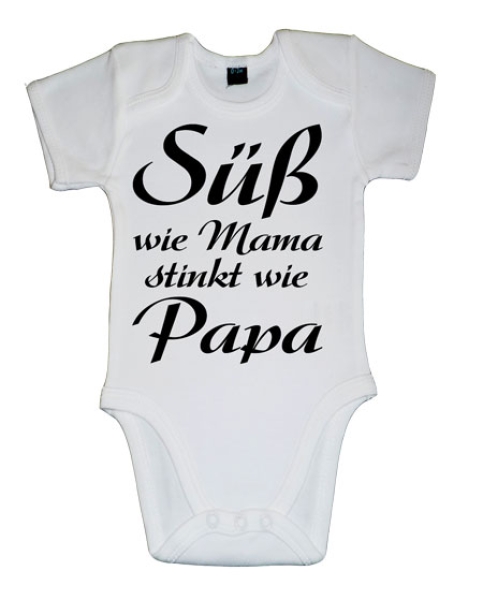 Süß wie Mama stinkt wie Papa