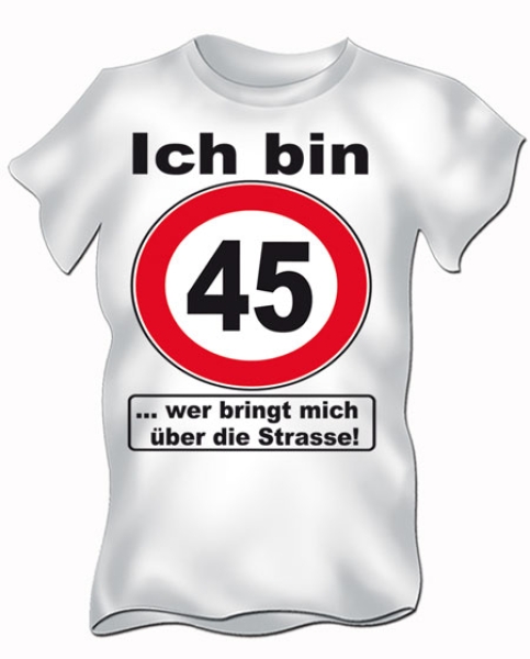 Ich bin 45