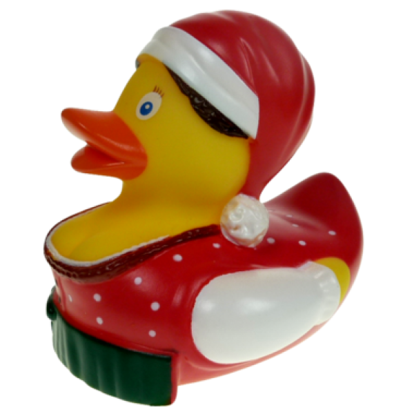 Ente Xmas Traudl 8 cm