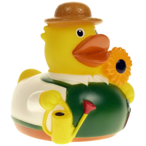 Ente Gustl Gärtner 8 cm